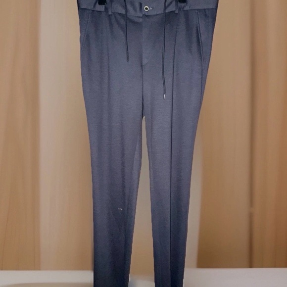 Samuelsohn Other - NWT Men’s SAMUELSOHN-DRAWSTRING STRETCH DRESS PANT-Midnight Navy-36x37
